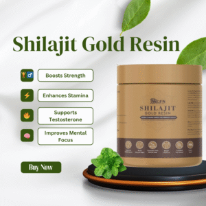 shilajit gold resin – pure himalayan strength